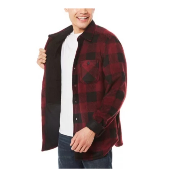 WP Weather proof men's lined Shacket - Picture 3 of 4